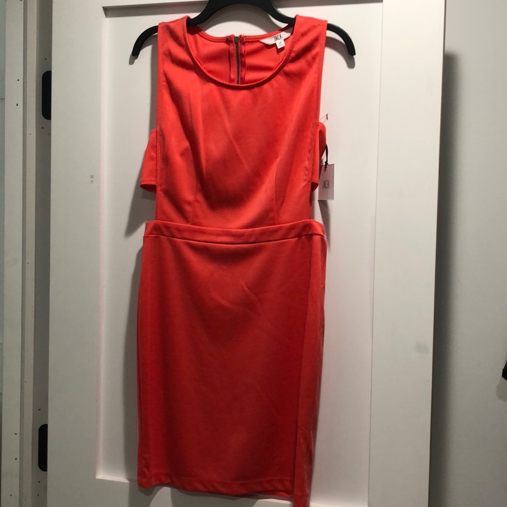 Spring/Summer coral color dress